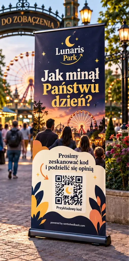 Roll-up przy wyjściu - Lunaris Park