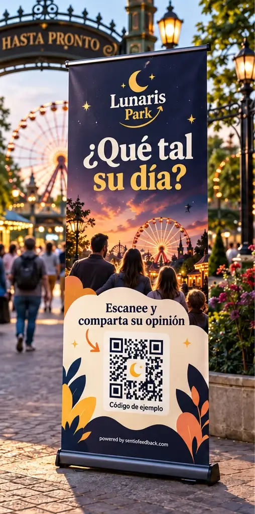 Roll-up en la salida - Lunaris Park