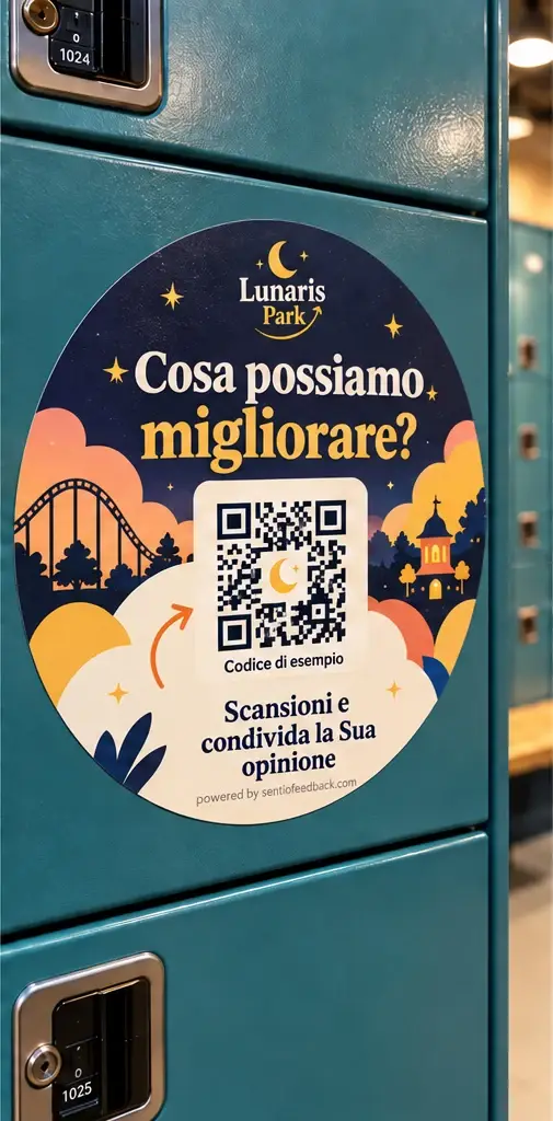 Adesivo sull'armadietto - Lunaris Park