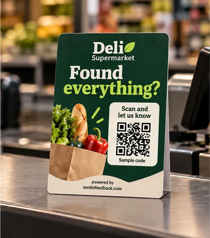 Card at the till - Deli Supermarket
