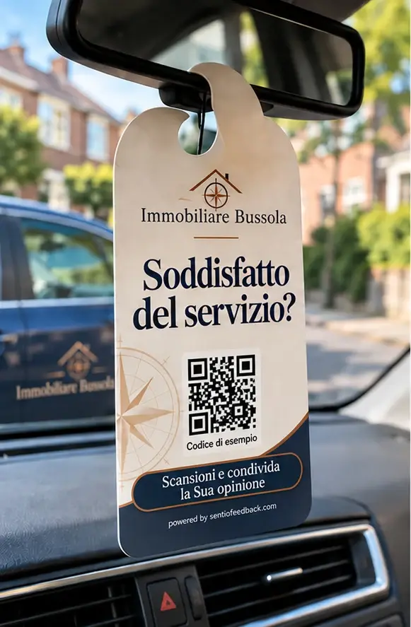 Appendino allo specchietto - Immobiliare Bussola